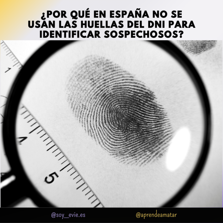 huellas dni identificar sospechosos